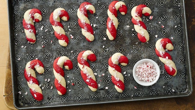 Candy Cane Cookies