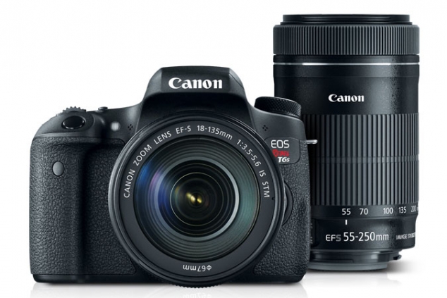 Canon EOS Rebel T6s EF-S 18-135mm is STM Lens Kit