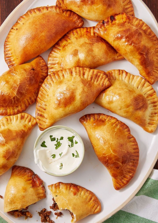 Cheesy Beef Empanadas