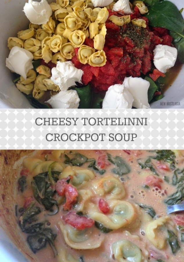 Cheesy Tortellini Crockpot Soup - Image 2