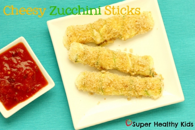 Cheesy Zucchini Sticks