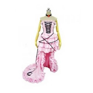 Chobits Chii Pink Dress Lolita Cosplay Costume