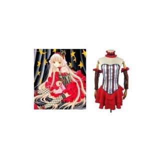 Chobits Chii Red Cosplay Costume