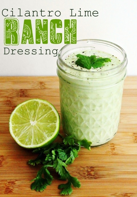 Cilantro Lime Ranch Dressing