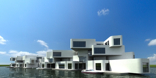 Citadel - the first floating apartment complex