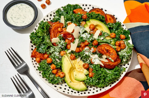 Coconut Ranch Kale Salad