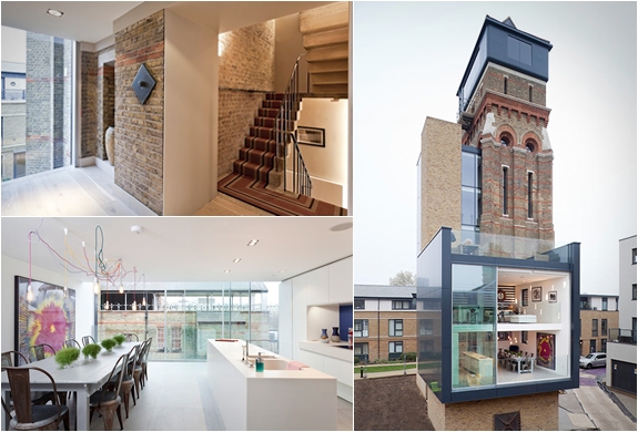 Converted London Water Tower