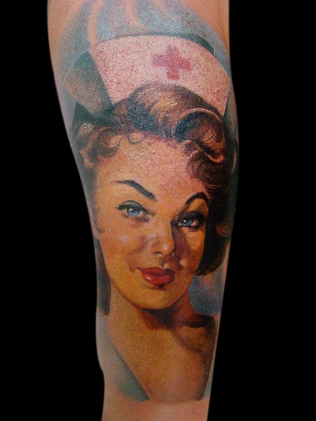 Cool Nurse Tattoo