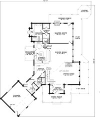 Country house plan with walk-out basement - Image 2