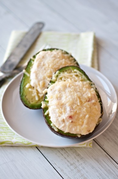 Crab Stuffed Baked Avocado