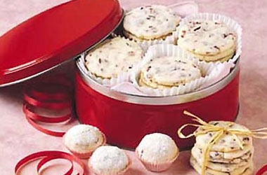 Cranberry Shortbread Cookies