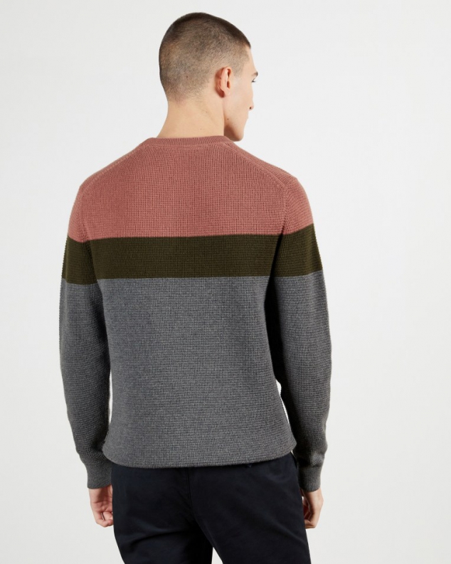 Crewneck Stripe Sweater - Image 3