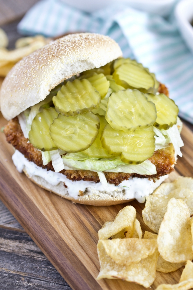 Crispy Dill Chicken Sandwich - Image 3