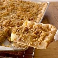 Crumb Topped Apple Slab Pie