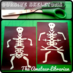 Cursive Writing Skeletons