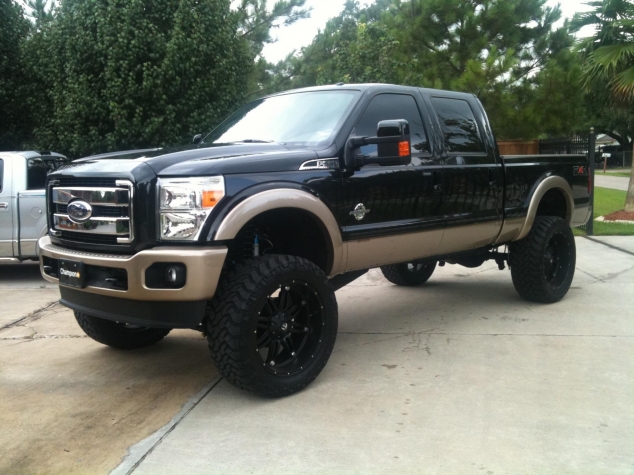 Custom 2011 Ford F-250 Crew Cab King Ranch FX4 with 6.7 Diesel