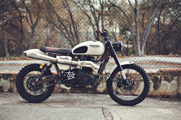 Custom Triumph Scrambler