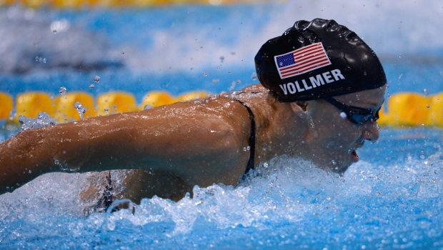USA's Dana Vollmer wins Gold at 2012 Olympics