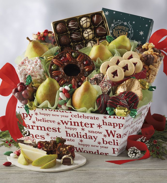 Deluxe Christmas Gift Basket