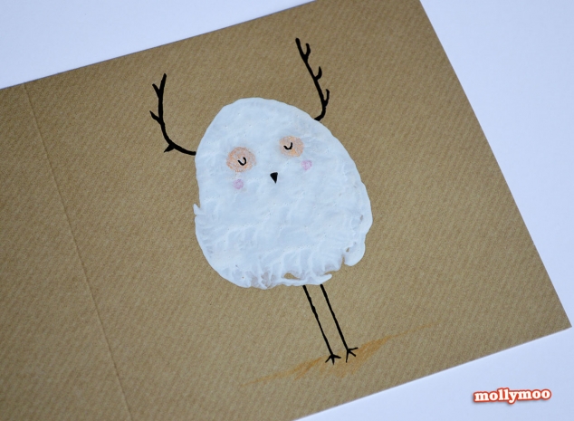DIY Christmas Cards, Potato Printing - Image 2