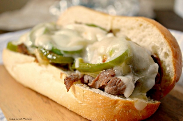 Easy Philly Cheese Steak Sandwich