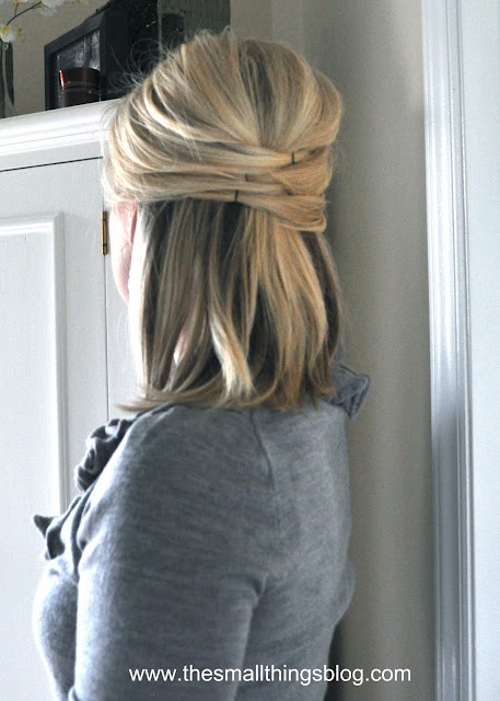 Elegant Half Up  - Image 2