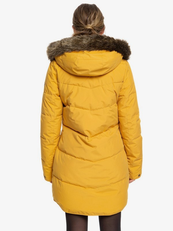 Ellie Longline Hooded Waterproof Puffer Jacket - Image 3