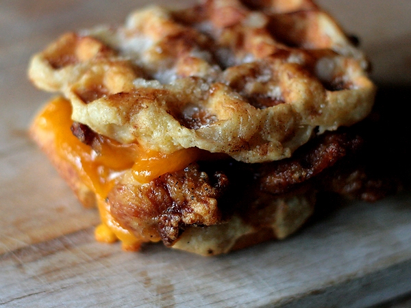 Fried Chicken And Waffle Grilled Cheese Recipe