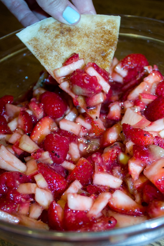 Fruit Salsa with Cinnamon Chips - Image 3