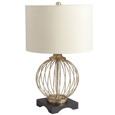 Galleon Iron Sphere Table Lamp