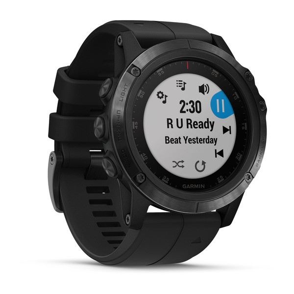 garmin fenix 5x plus 51mm sapphire multisport gps watch