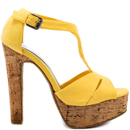 Gianna - Yellow Sandal