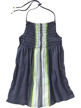 Girls Smocked Halter Top from Old Navy