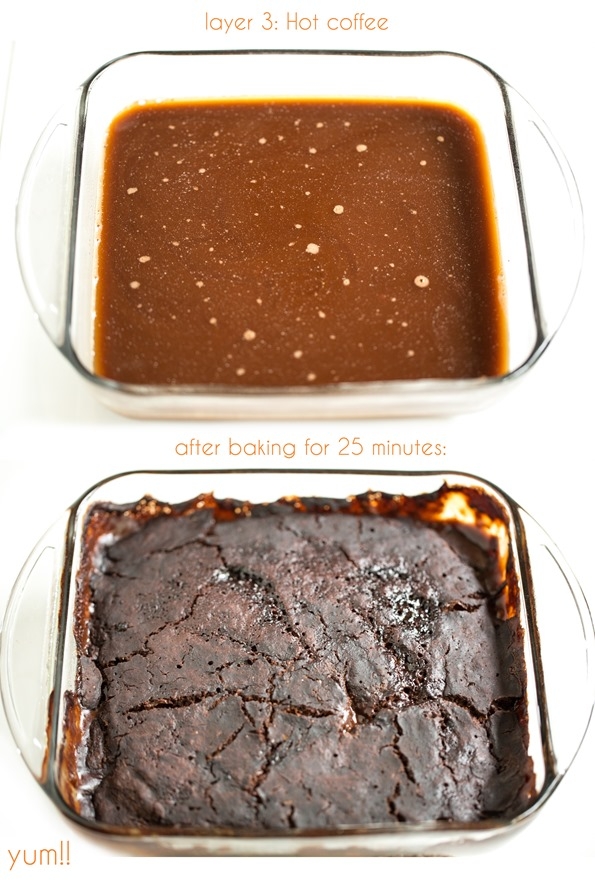 Gooey Pumpkin Spice Latte Chocolate Pudding Cake - Image 2