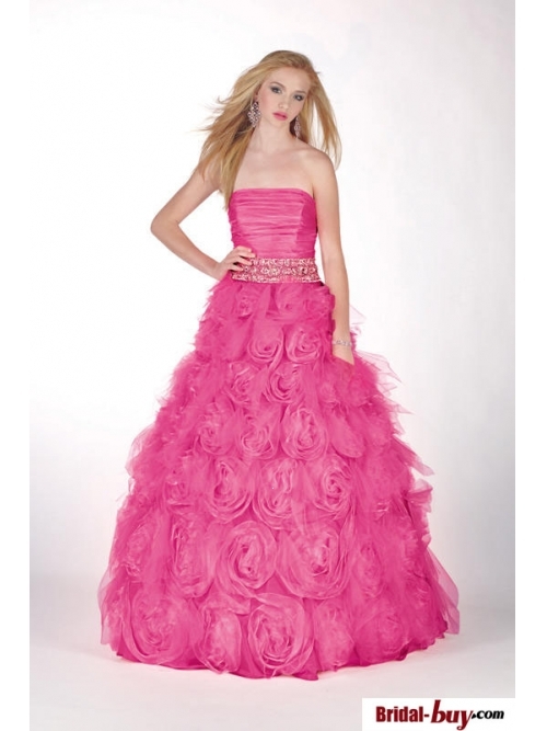 Gorgeous Flowers 2013 Prom Dress