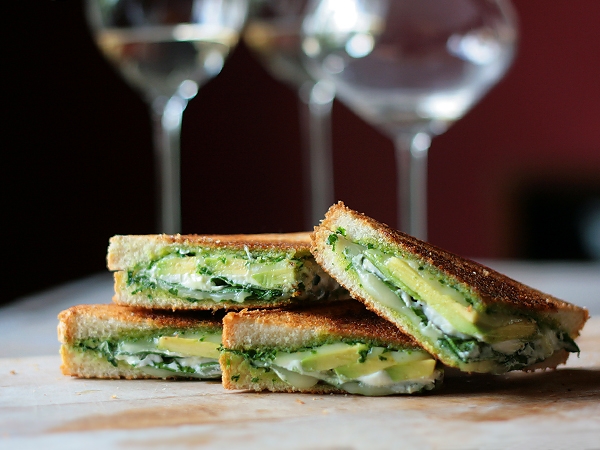 Green Goddess Grilled Cheese Sandwich Recipe 