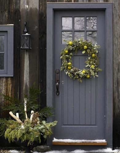 Grey Front Door
