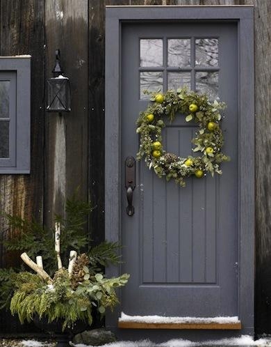 Grey Front Door