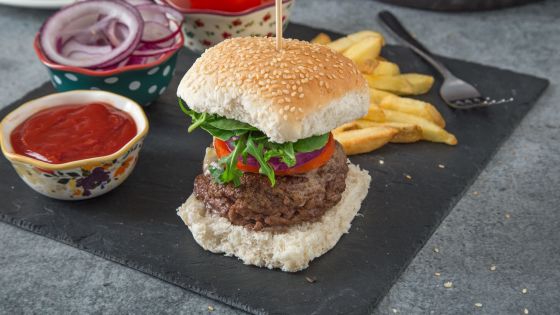 Grilled Herb-Garlic Butter Burgers - Image 2