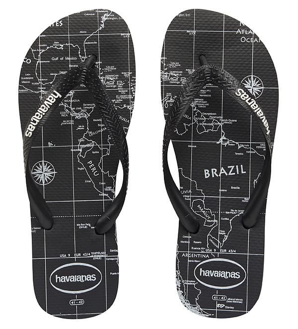 Havaianas - Map Black