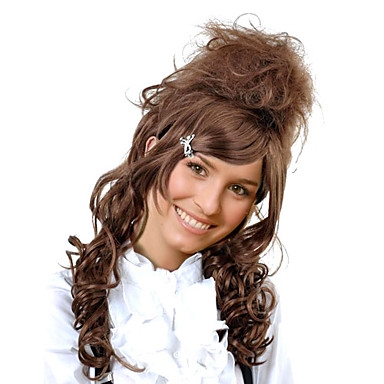 High Quality Capless Synthetic Long Blown Special Hair Wigs