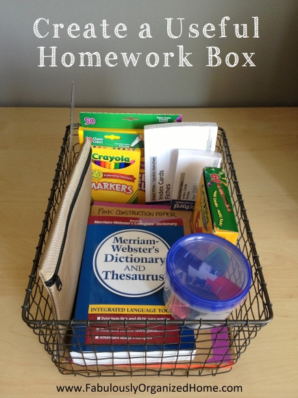 Homework Box