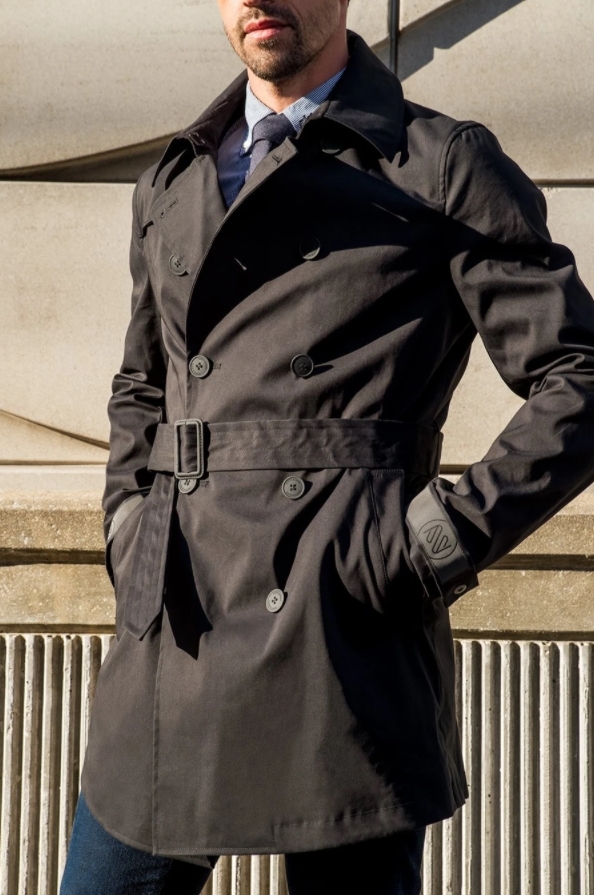 Howard Waterproof Stretch Trench Coat - Image 2
