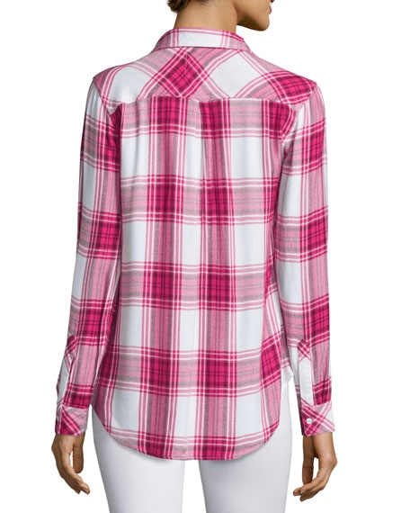 Hunter Plaid Long-Sleeve Shirt - Image 2