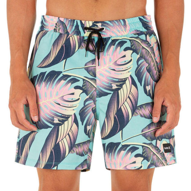 Hurley Men's Rainforest Volley 17" Boardshorts