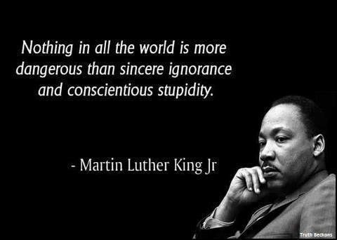 In honour of Martin Luther King Jr Day