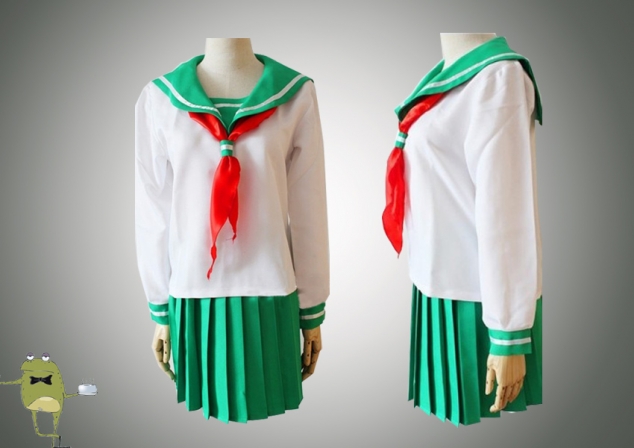 Inuyasha Kagome Higurashi Cosplay Costume