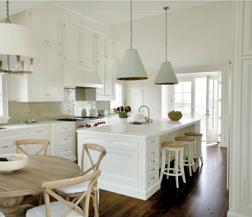 Ivory and White Kitchen