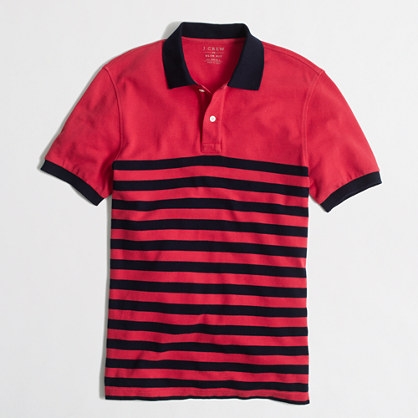 J Crew men's striped polo