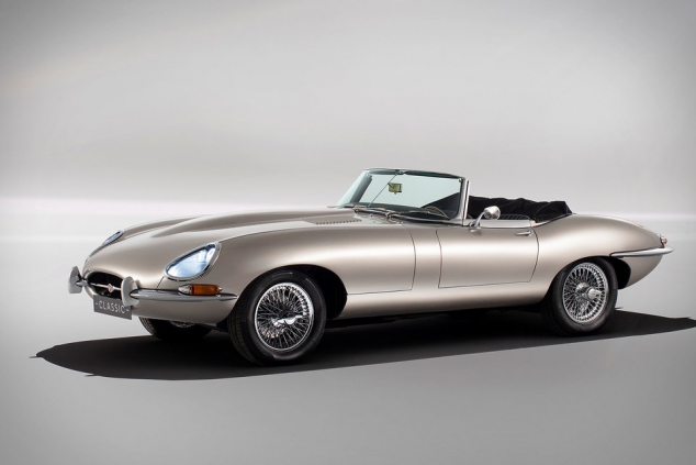 Jaguar E-type Concept Zero. E-Type is back; this time all-electric